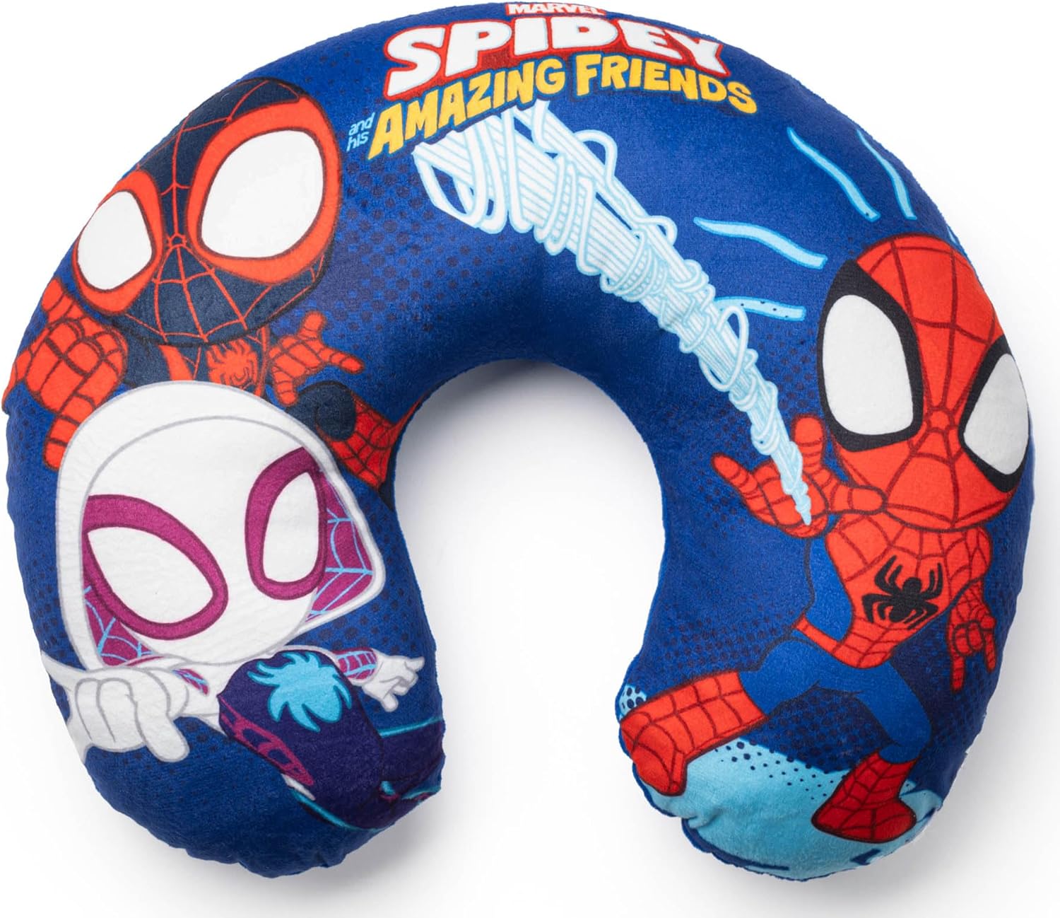 Jay Franco Marvel Spidey Kids Travel Neck Pillow