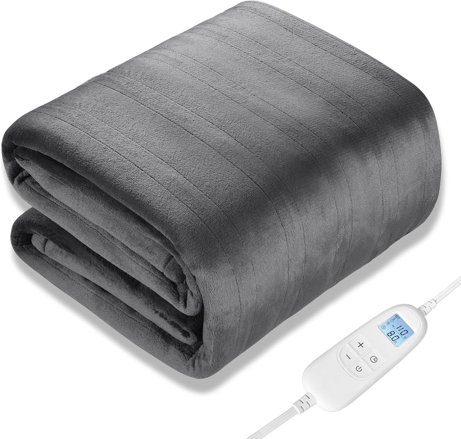 FIGERM Electric Heated Blanket Queen Size 84 x 90 Inch