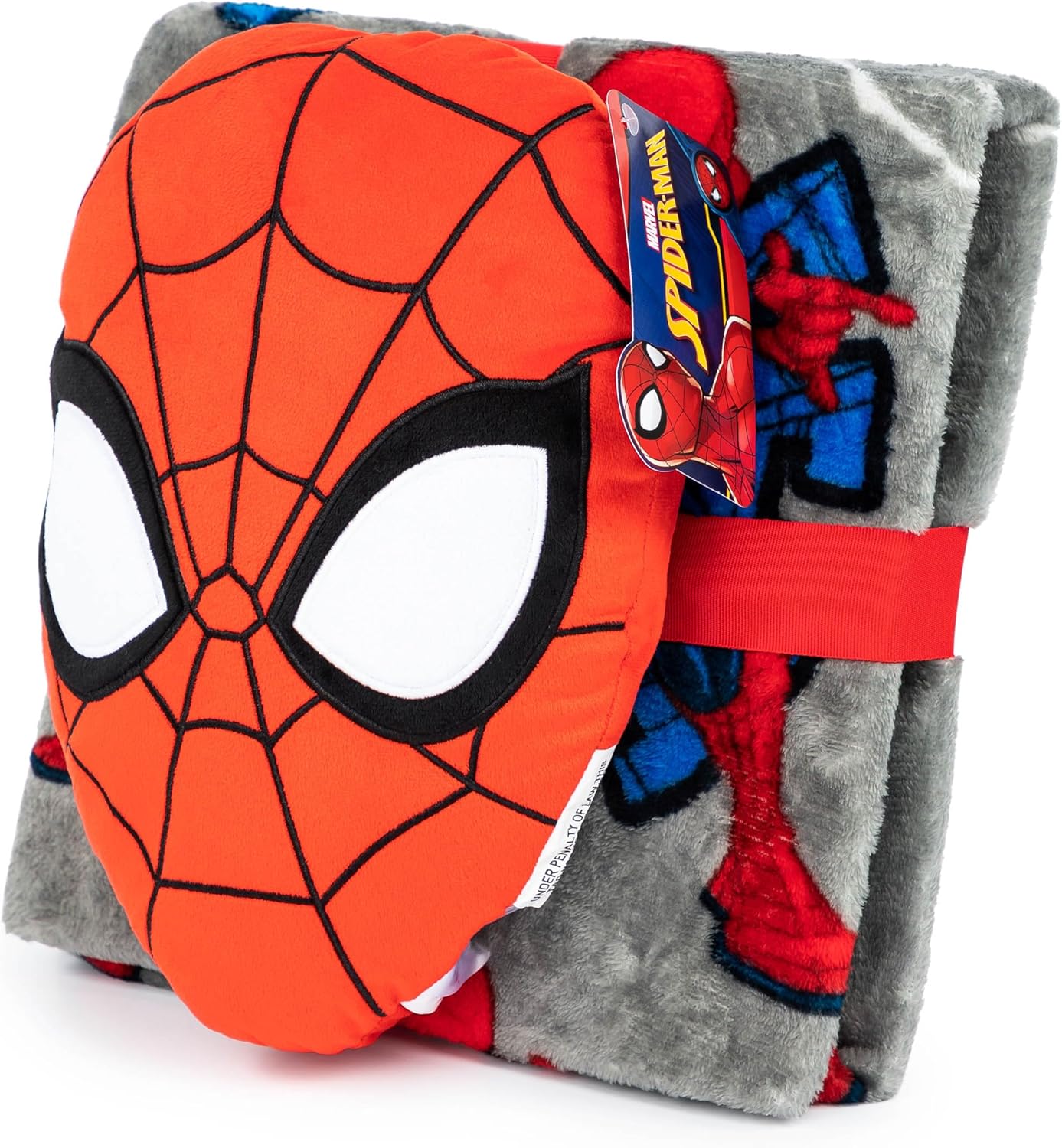 Jay Franco Spiderman Throw Blanket Pillow Set