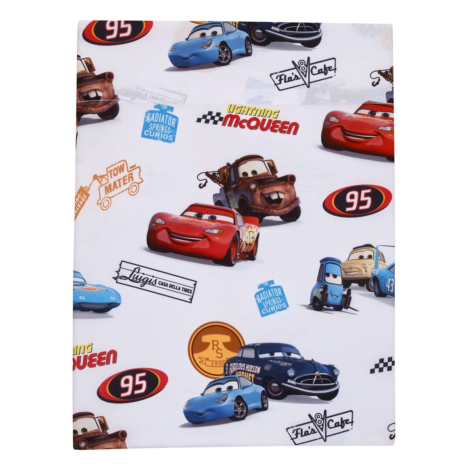 NoJo Disney Cars Toddler Bed Set 4 Piece