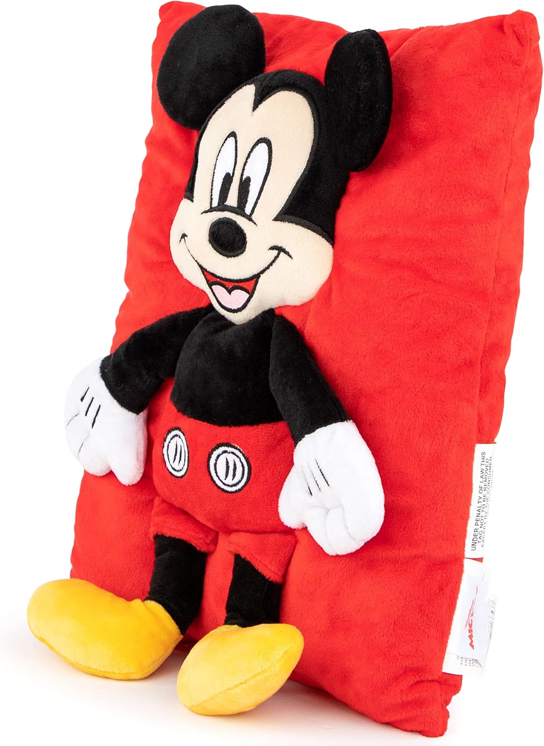 Jay Franco Disney Mickey Mouse 3D Snuggle Pillow - 15 Inches 1