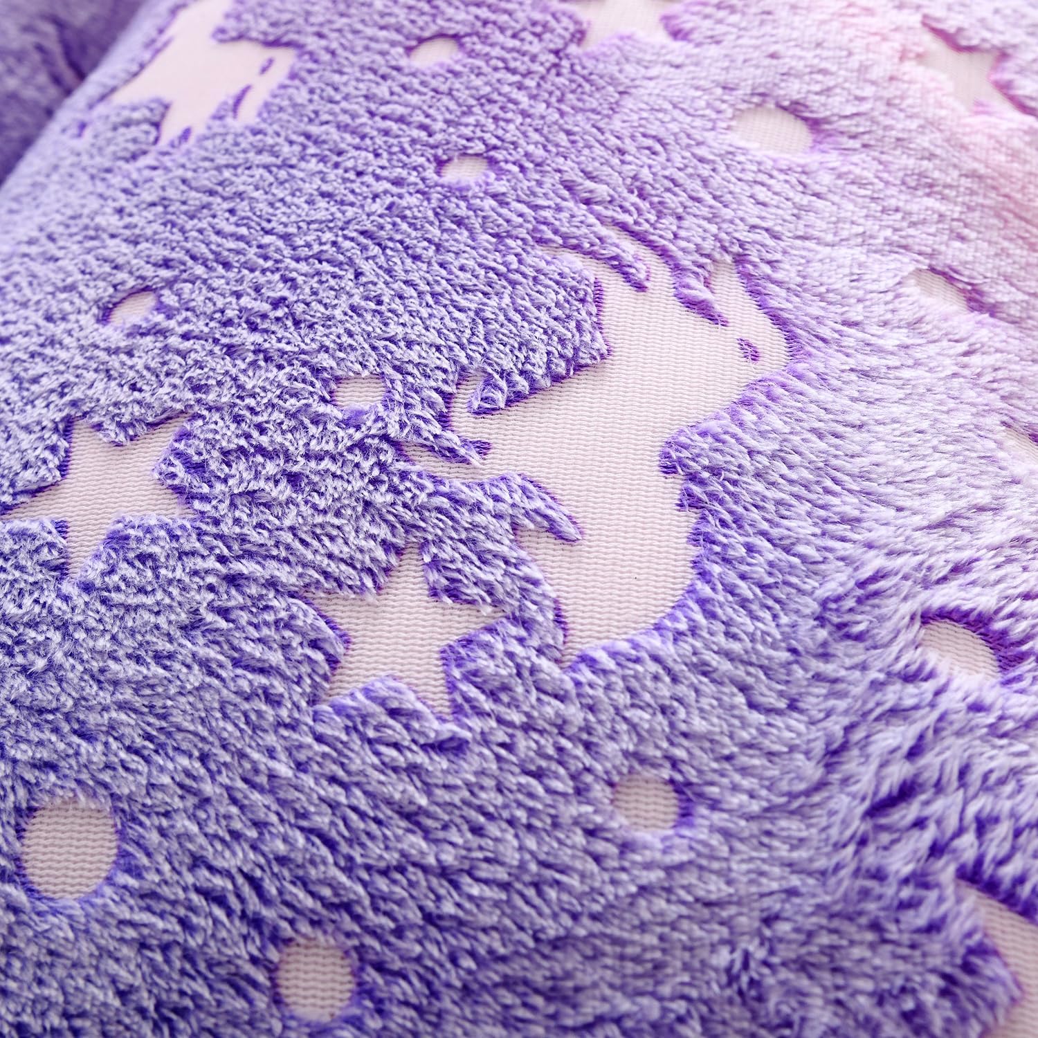 Mengersi Velvet Floor Pillow Cover Glow in The Dark Design