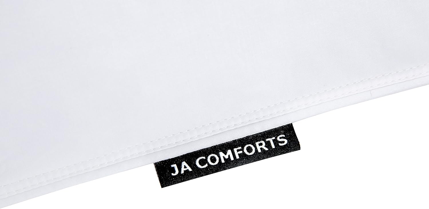 JA COMFORTS Down Feather Pillow 2 Pack - StandardQueen Size