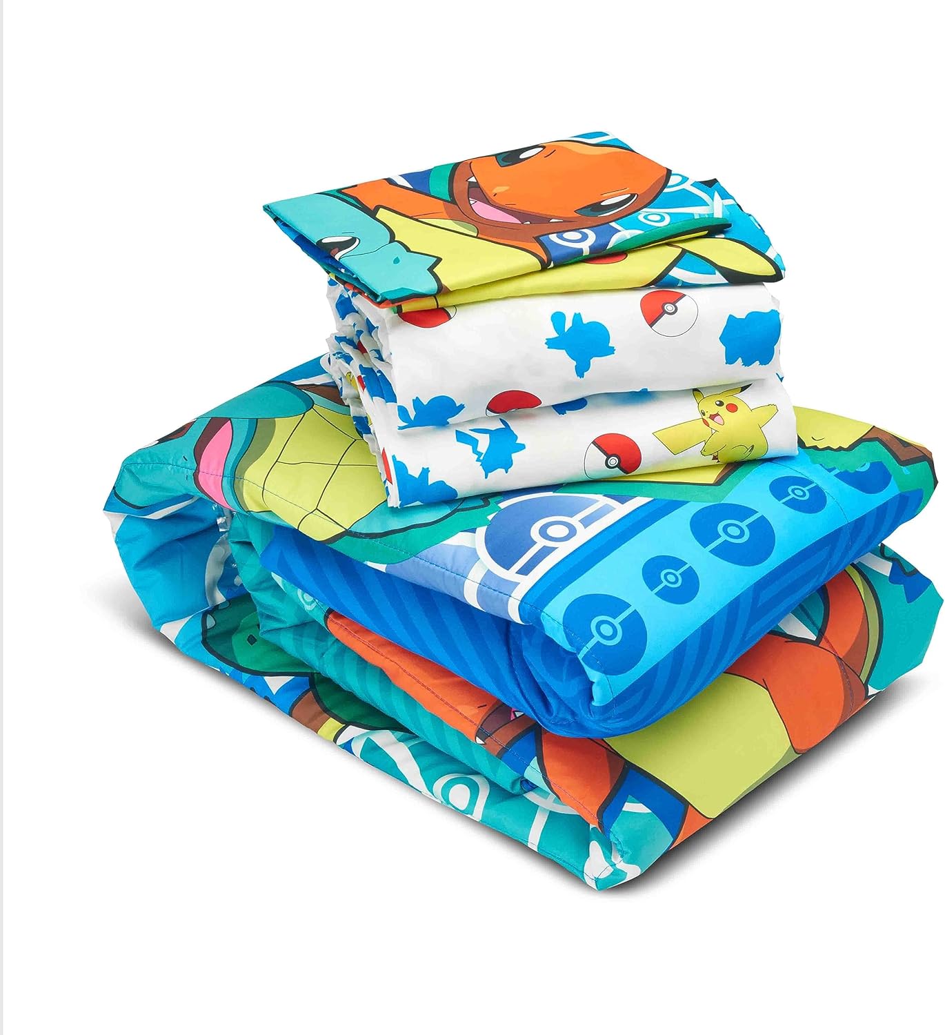 Northwest Pokemon Bed in a Bag Set for Kids
