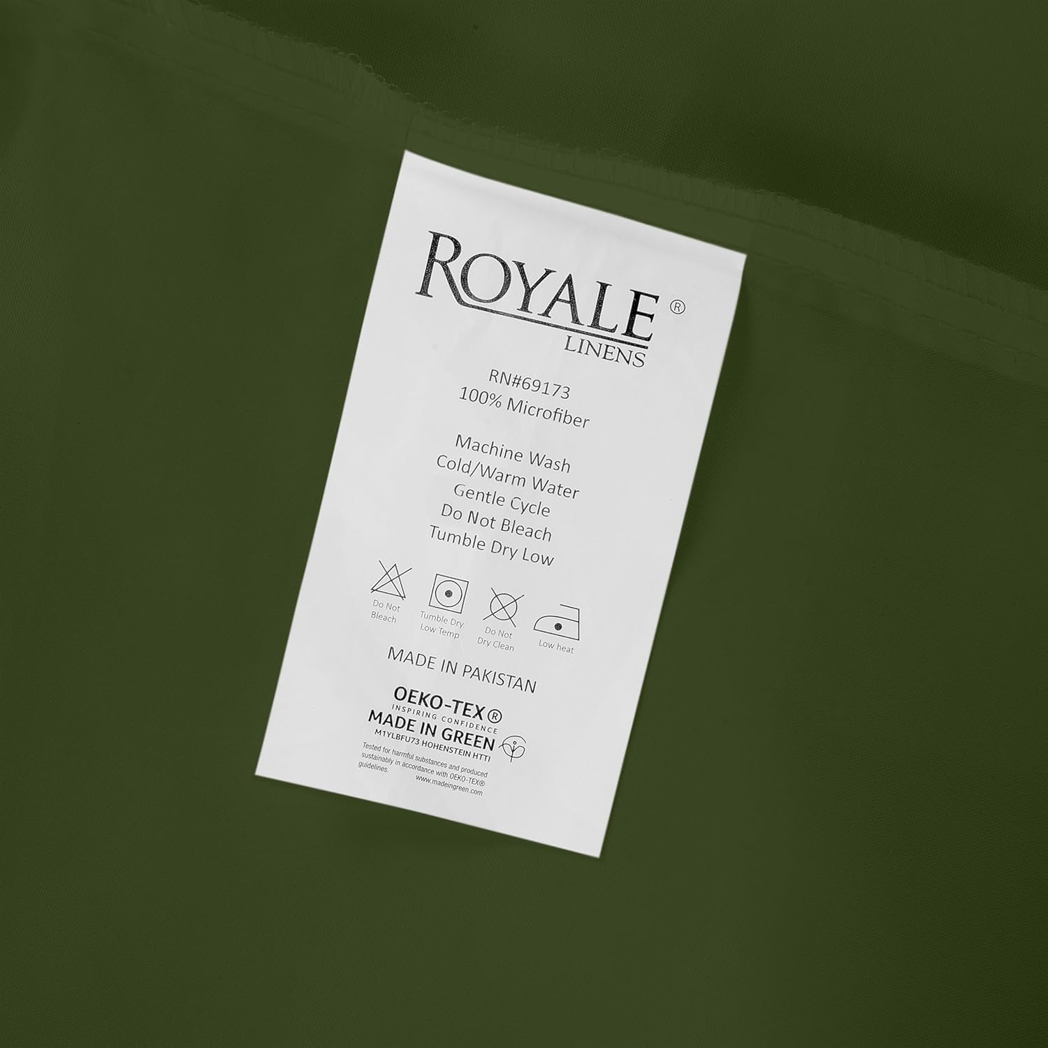 ROYALE LINENS California King Flat Sheet - Ultra Soft Brushed Microfiber