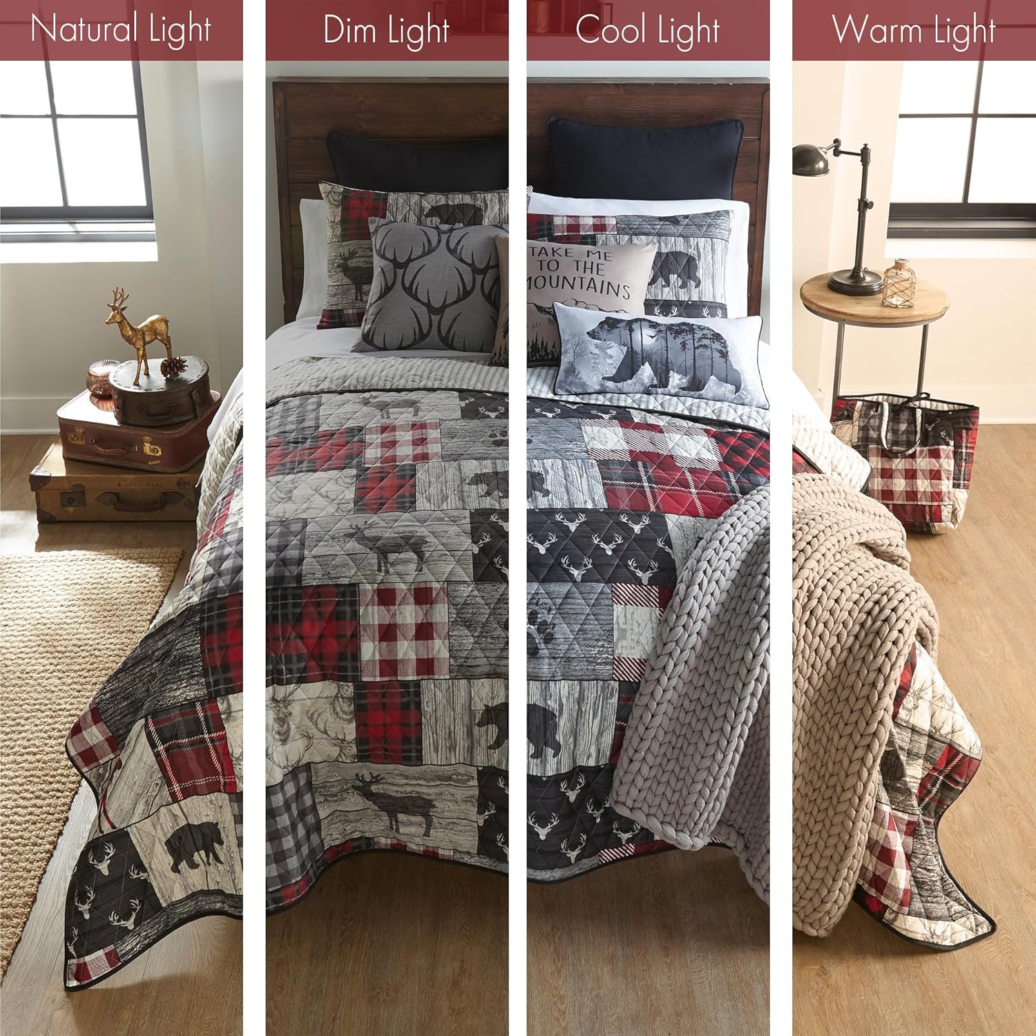 Donna Sharp Reversible Quilt Set - 3 Piece