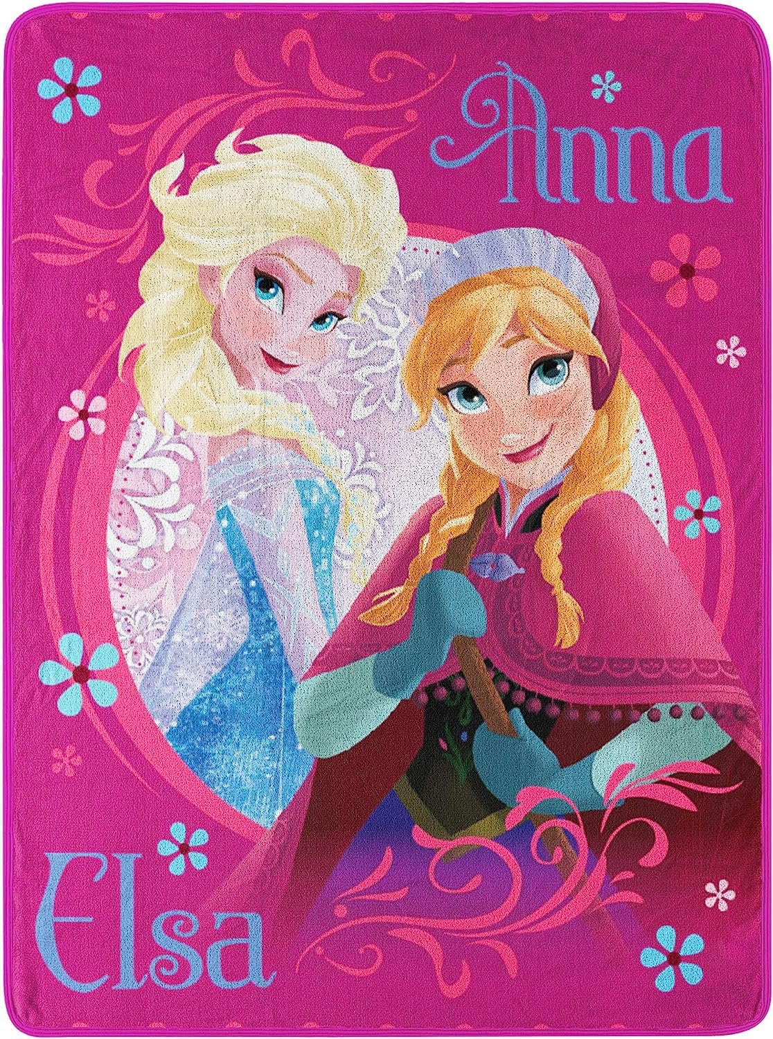 Disney Loving Sisters Throw Blanket 46 x 60