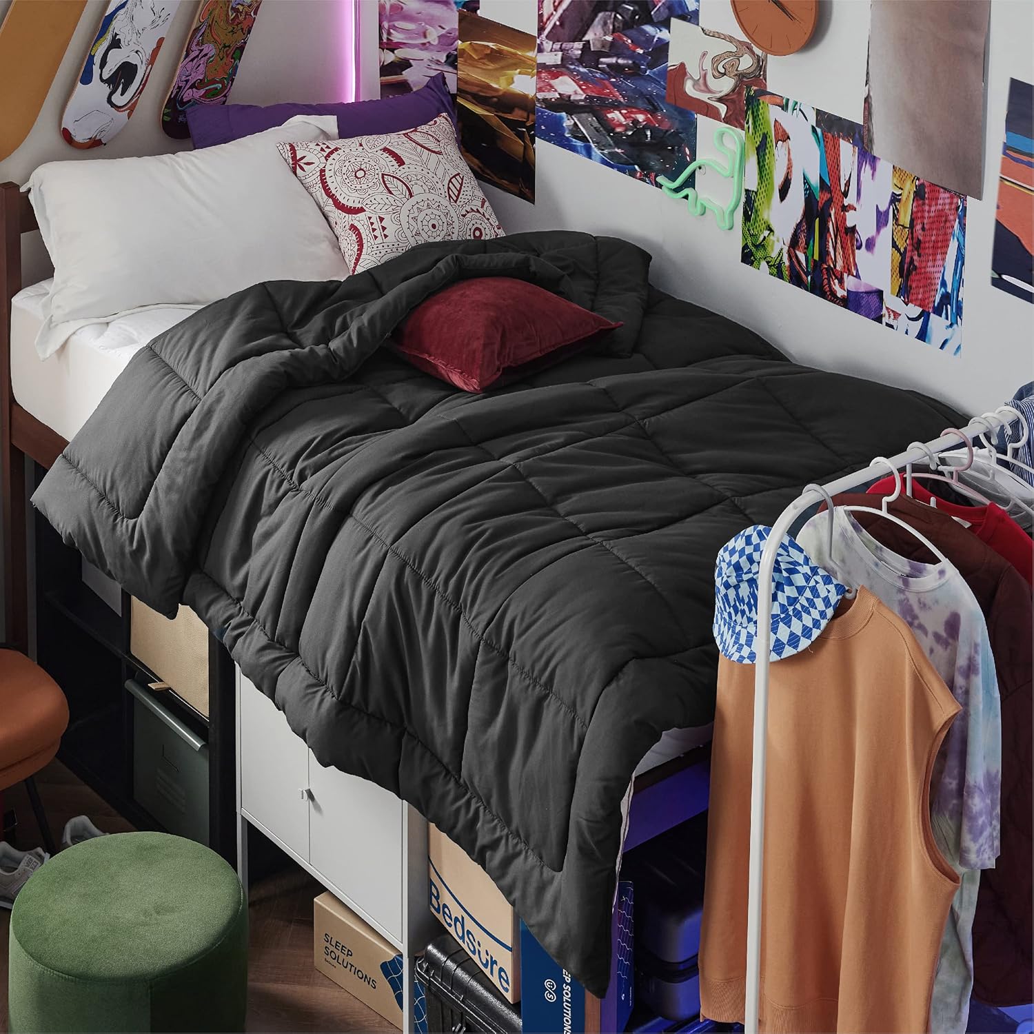 Bedsure Twin XL Comforter Duvet Insert Bundle with Sheets 1