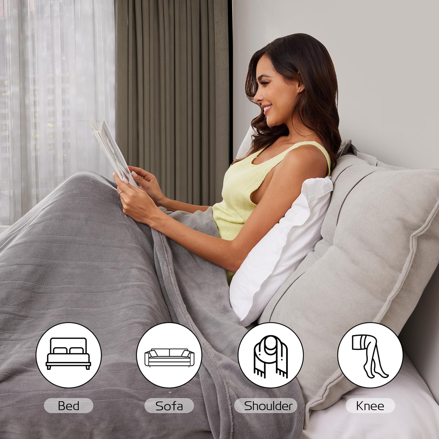 ReyyNio Electric Blanket 72x84 Full Size