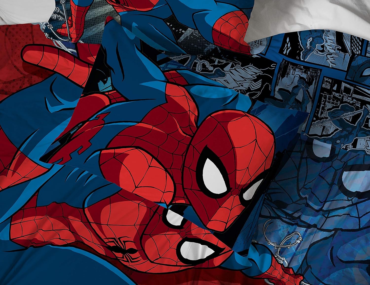Jay Franco Marvel Spiderman 5 Piece Full Bed Set