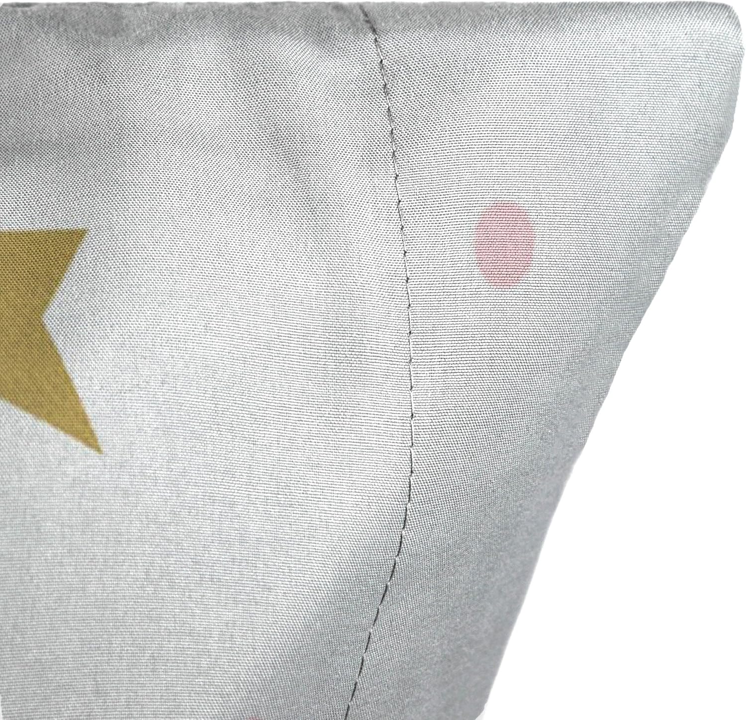 Jay Franco Hello Kitty Queen Sheet Set - 4 Piece Microfiber Stars Hearts Bedding