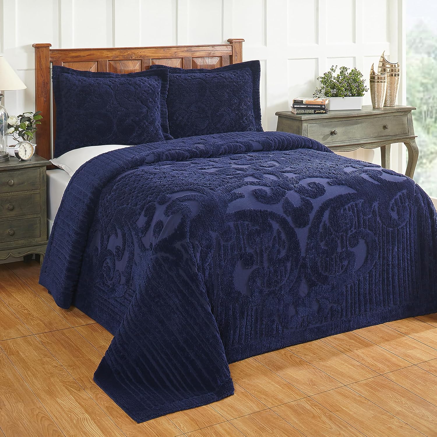 Better Trends 100 Cotton Chenille Bedspread