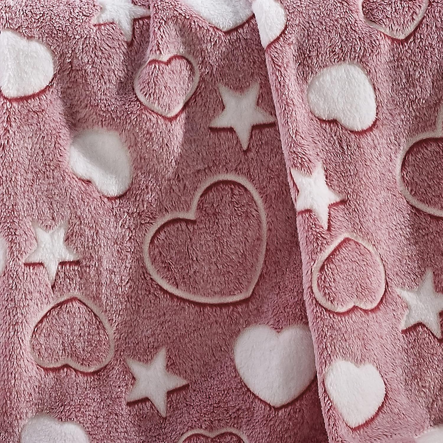 Elegant Comfort Glow in The Dark Throw Blanket - 50x60 Inches
