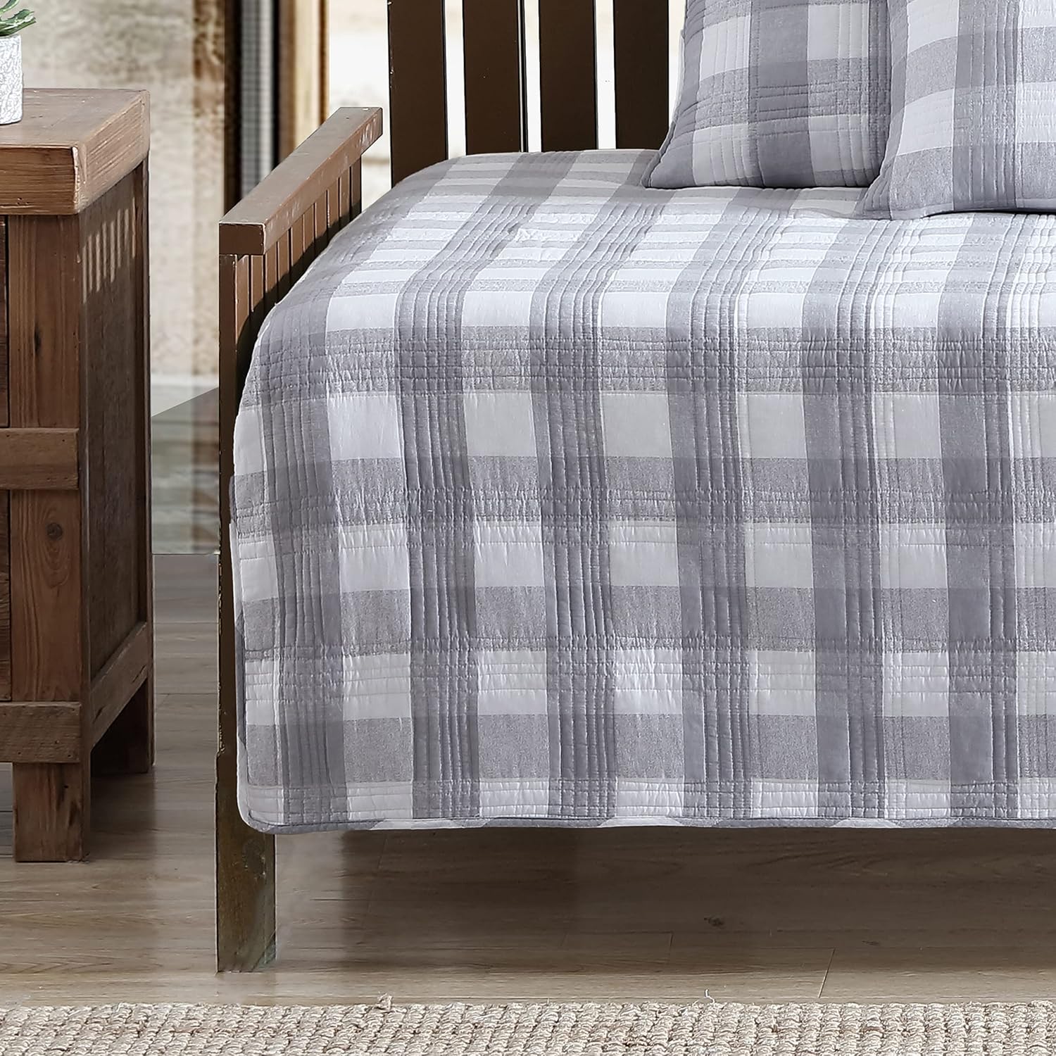 Eddie Bauer Home Lakehouse Quilt Set - Daybed Grey