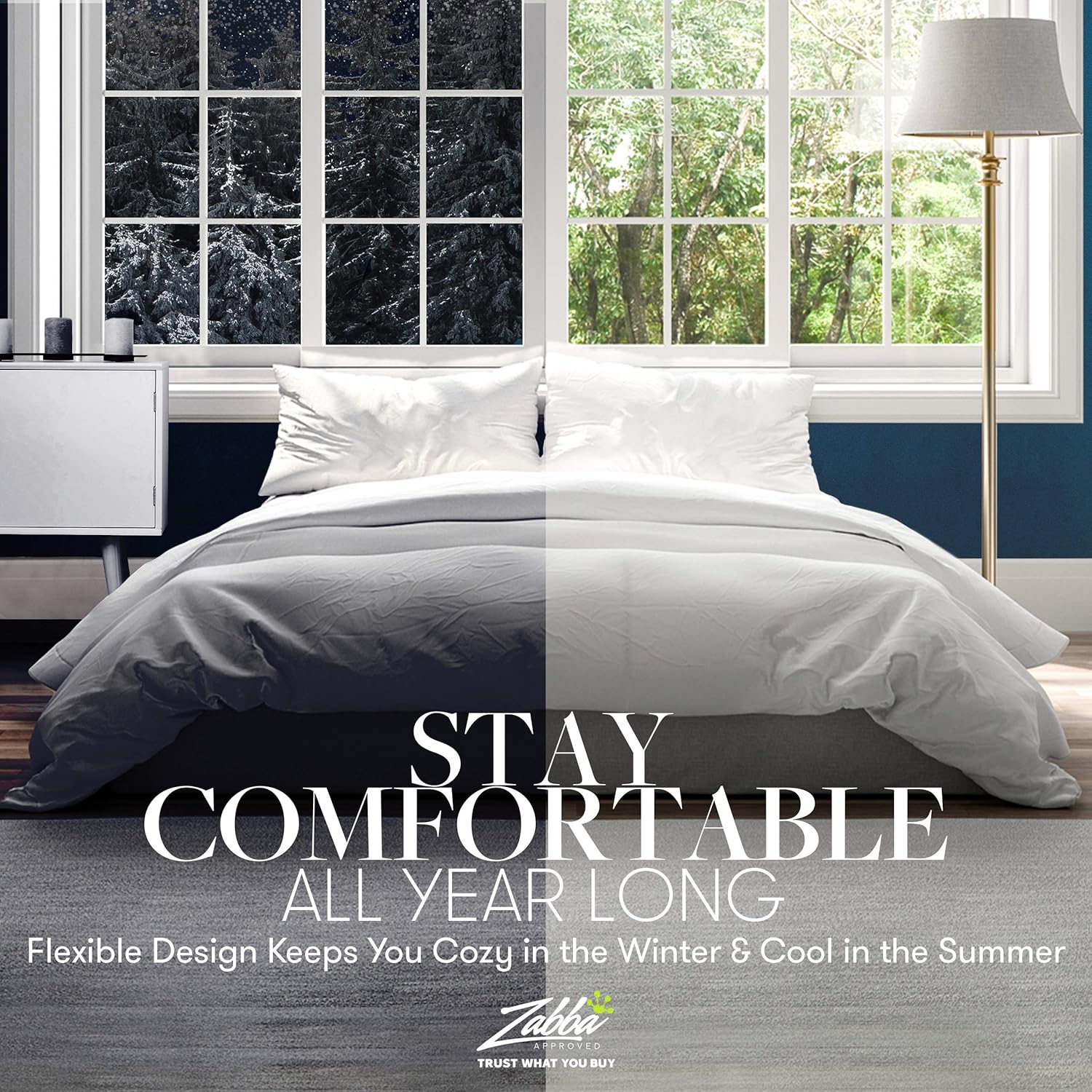 Beckham Luxury Linens Comforter - 1600 Series Down Alternative