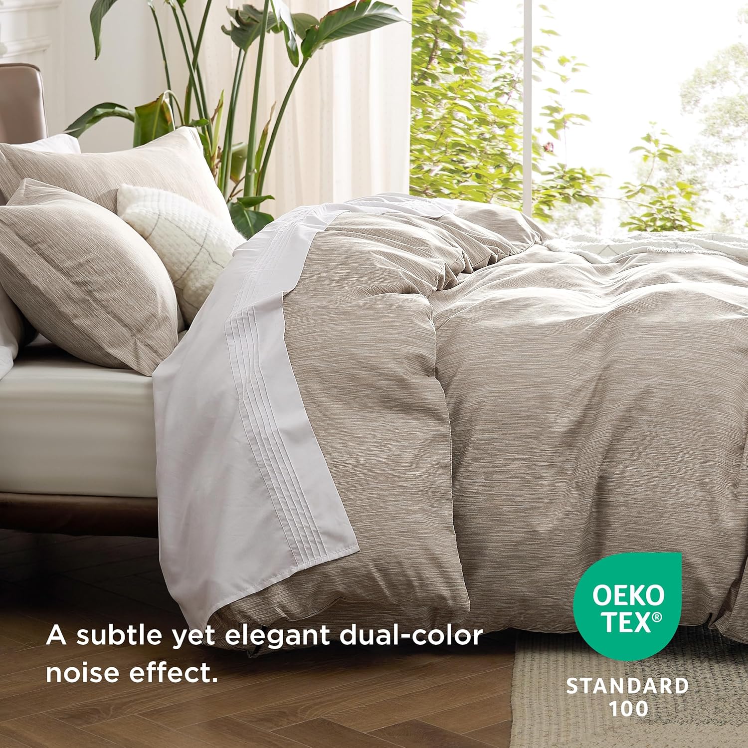 Bedsure Duvet Cover Set for Kids - 3 Piece Zipper Closure