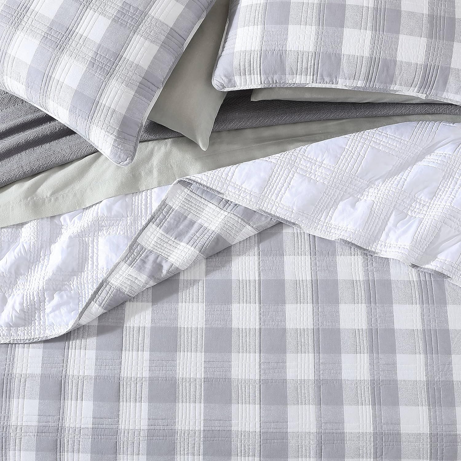 Eddie Bauer Home Lakehouse Quilt Set - Daybed Grey